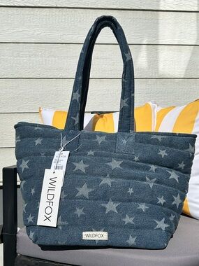 Wildfox Star Puffer Tote